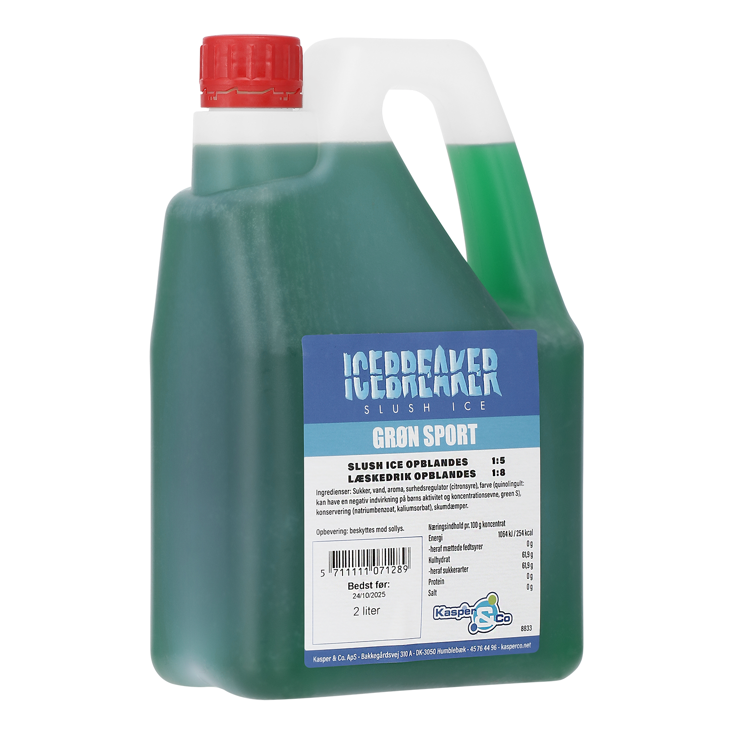 Grøn Sport saft (2liter)