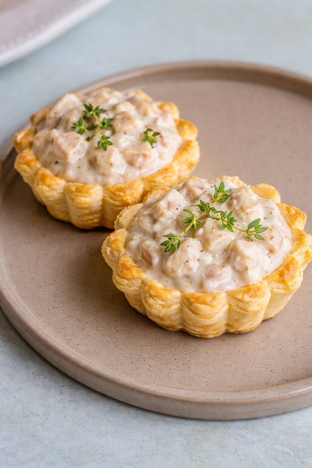 Eight shirts arranged on table in black, olive, grey, blue, white, red, mustard, and green.