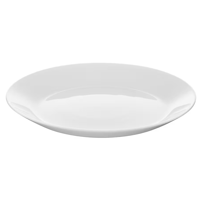 Eight shirts arranged on table in black, olive, grey, blue, white, red, mustard, and green.