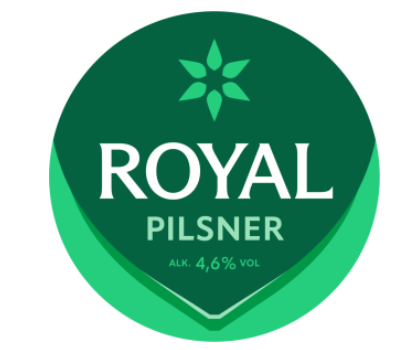 Royal Pilsner (Rullebar m. 2 haner)