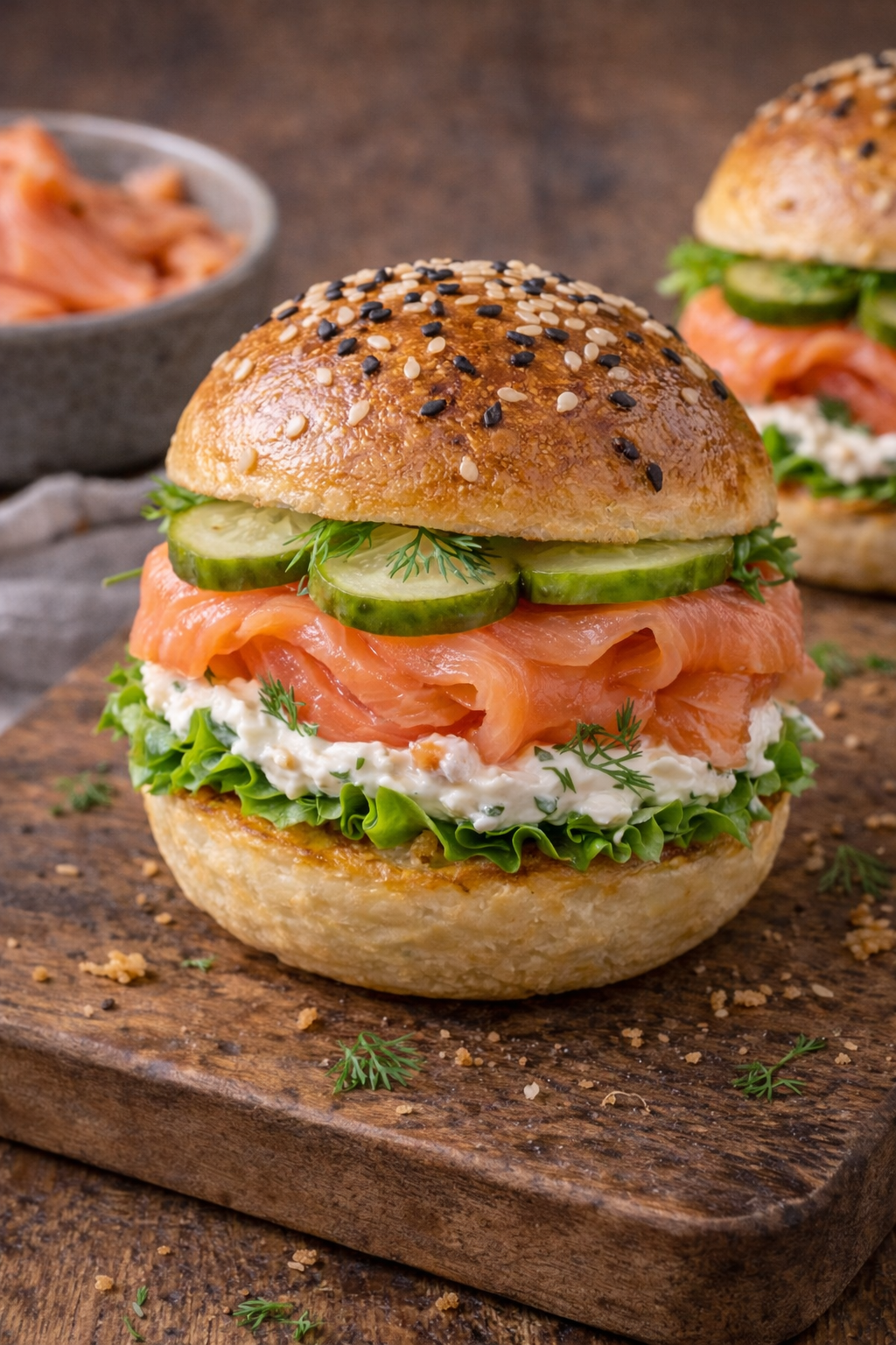 Slider m. Røget laks