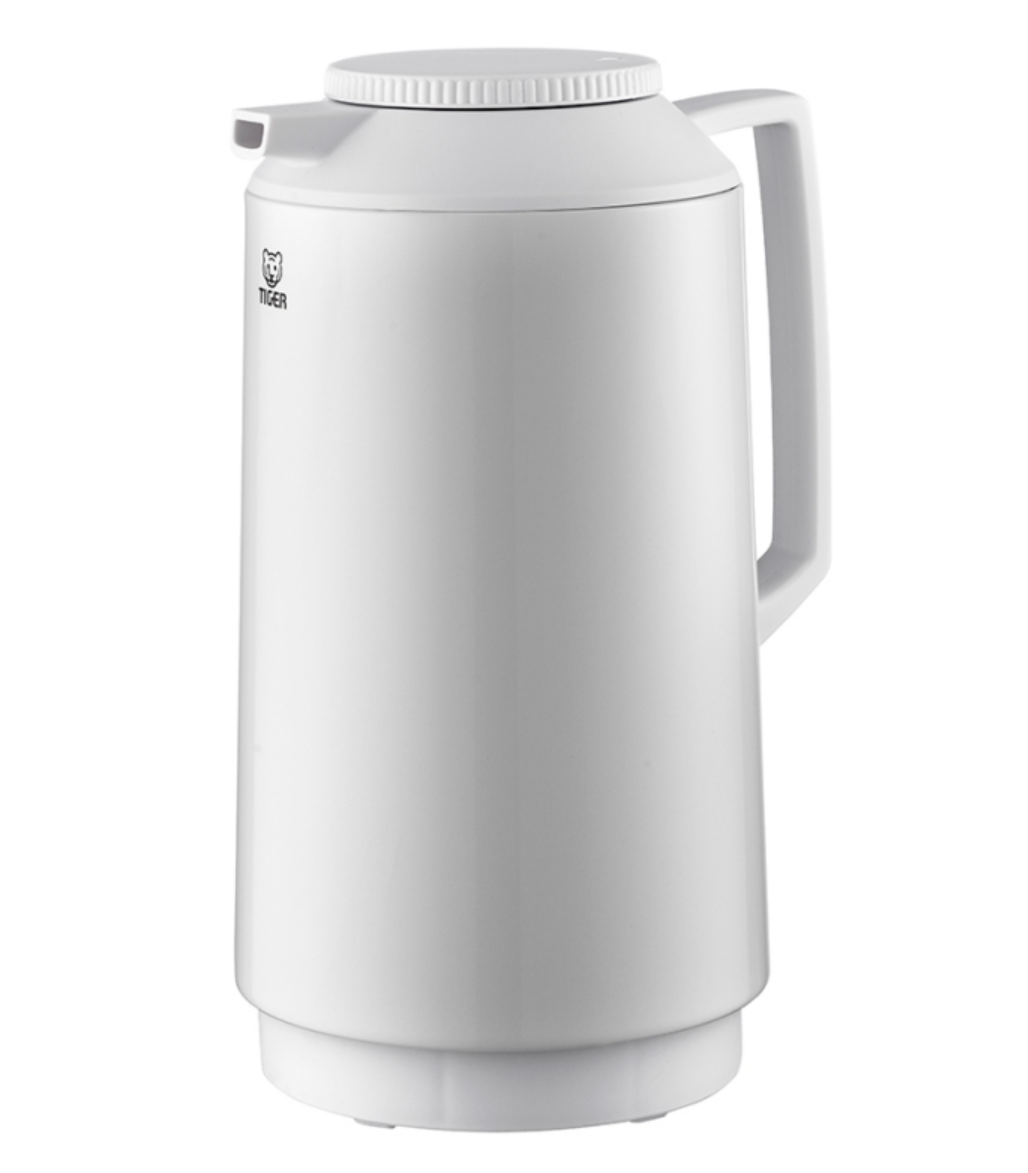 Eight shirts arranged on table in black, olive, grey, blue, white, red, mustard, and green.