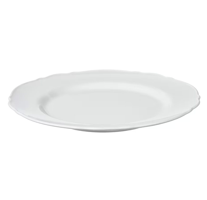 Eight shirts arranged on table in black, olive, grey, blue, white, red, mustard, and green.