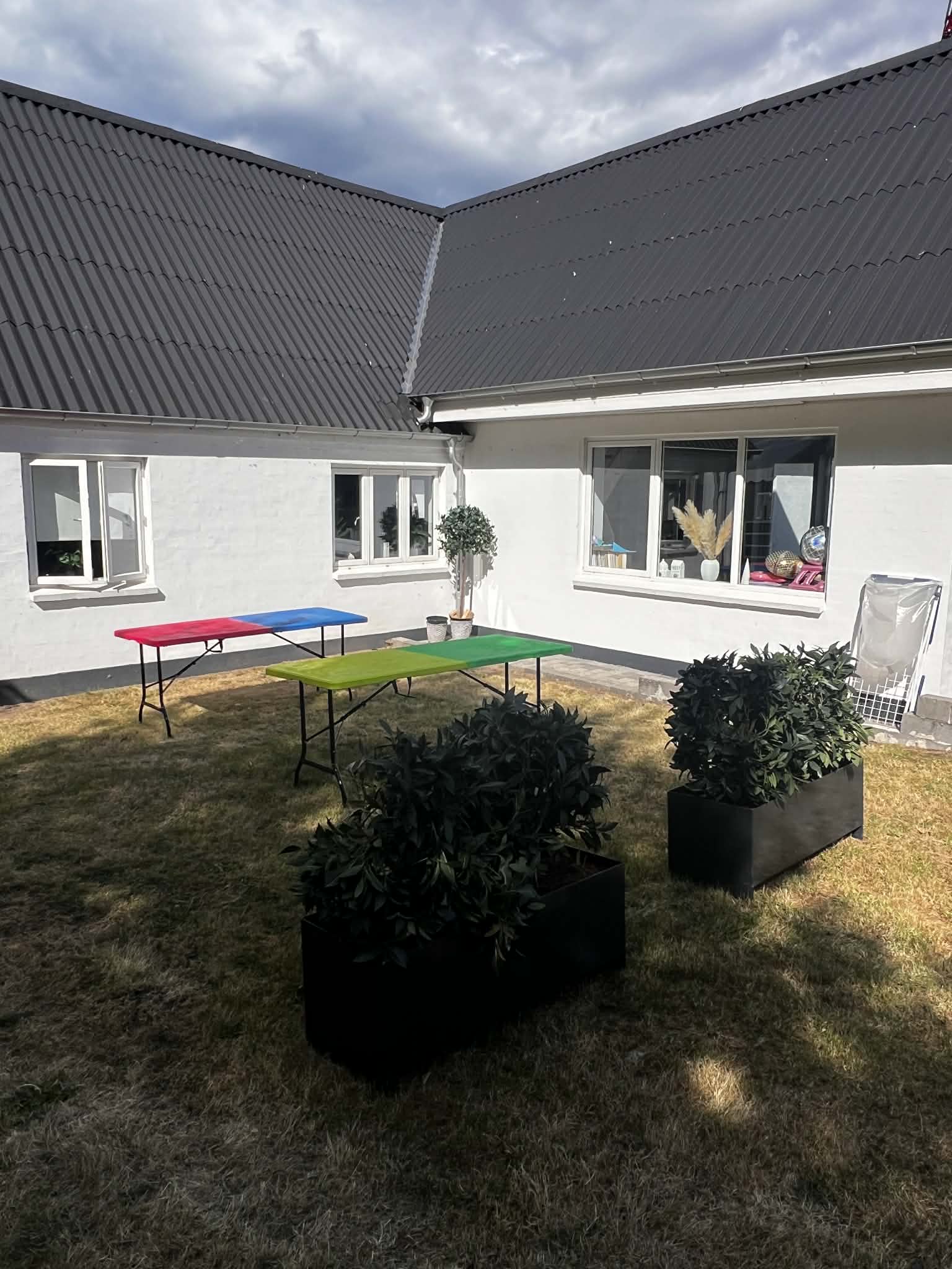 Plantekasser m. kunstige planter thumbnail 1