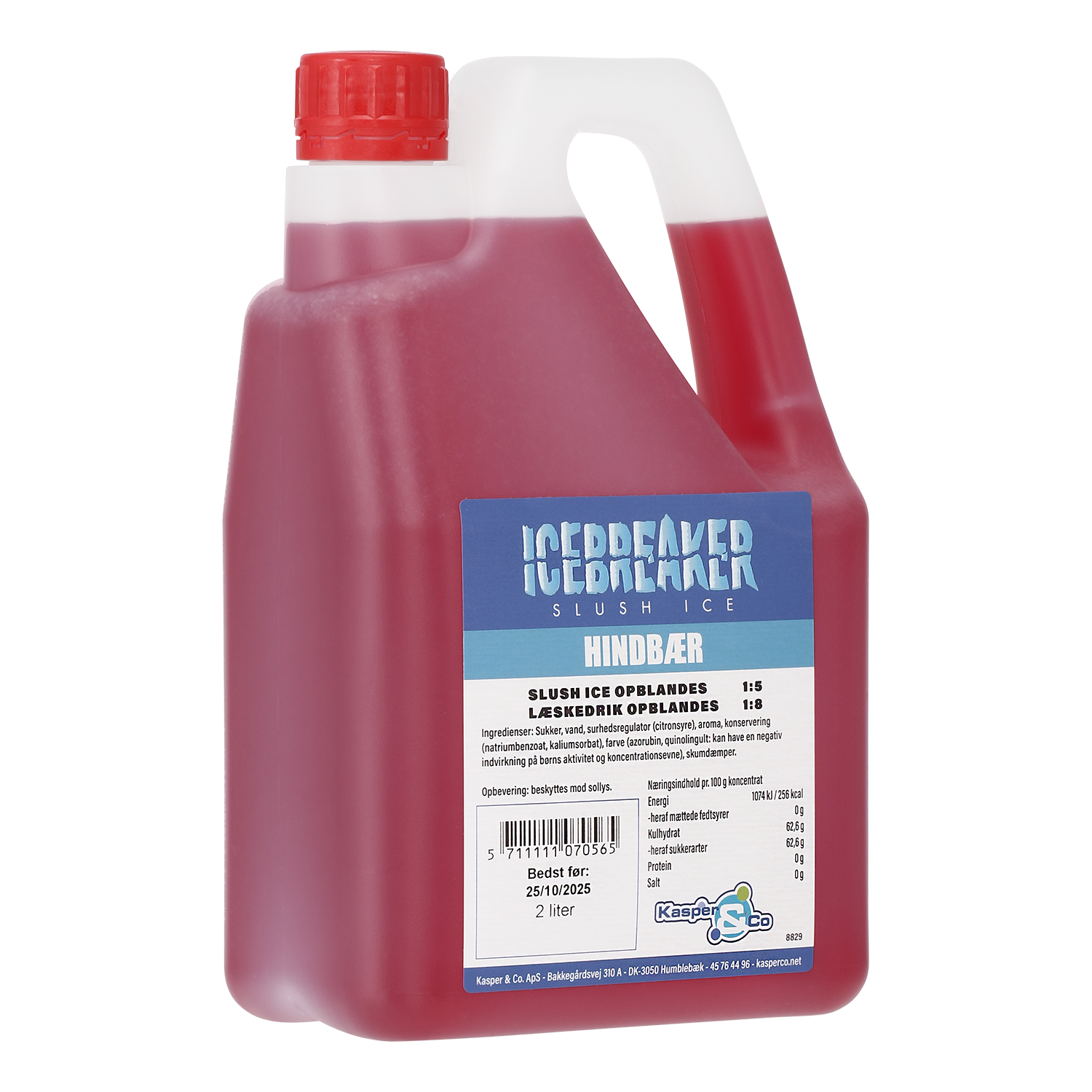 Hindbærsaft (2liter)